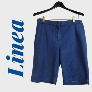 NWOT Linea Classic Jean Shorts Size 12